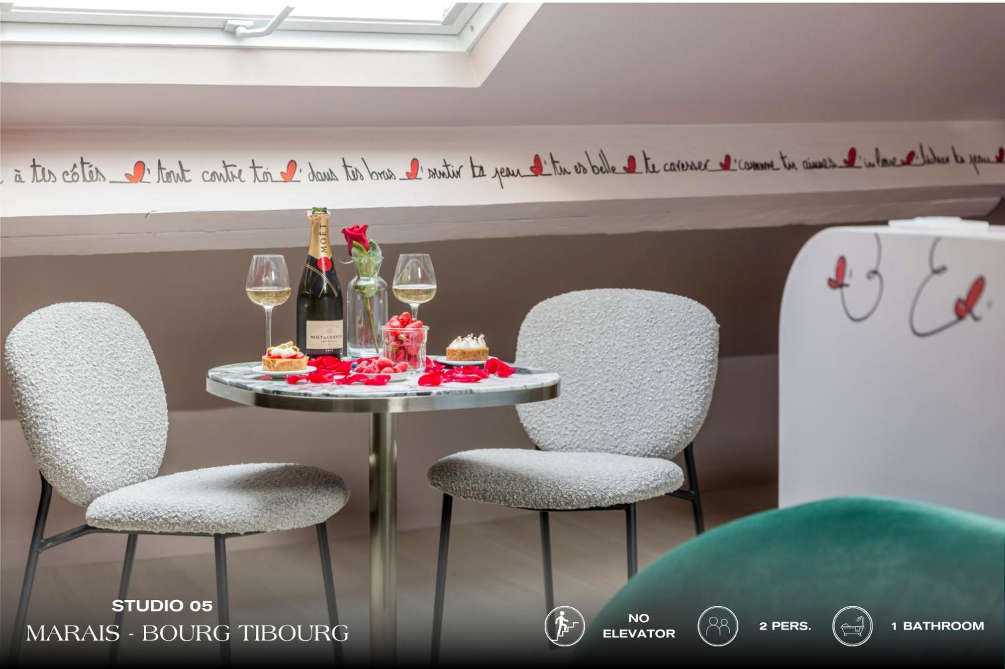 Апартаменты Beauquartier - Marais, Bourg Tibourg Париж Экстерьер фото