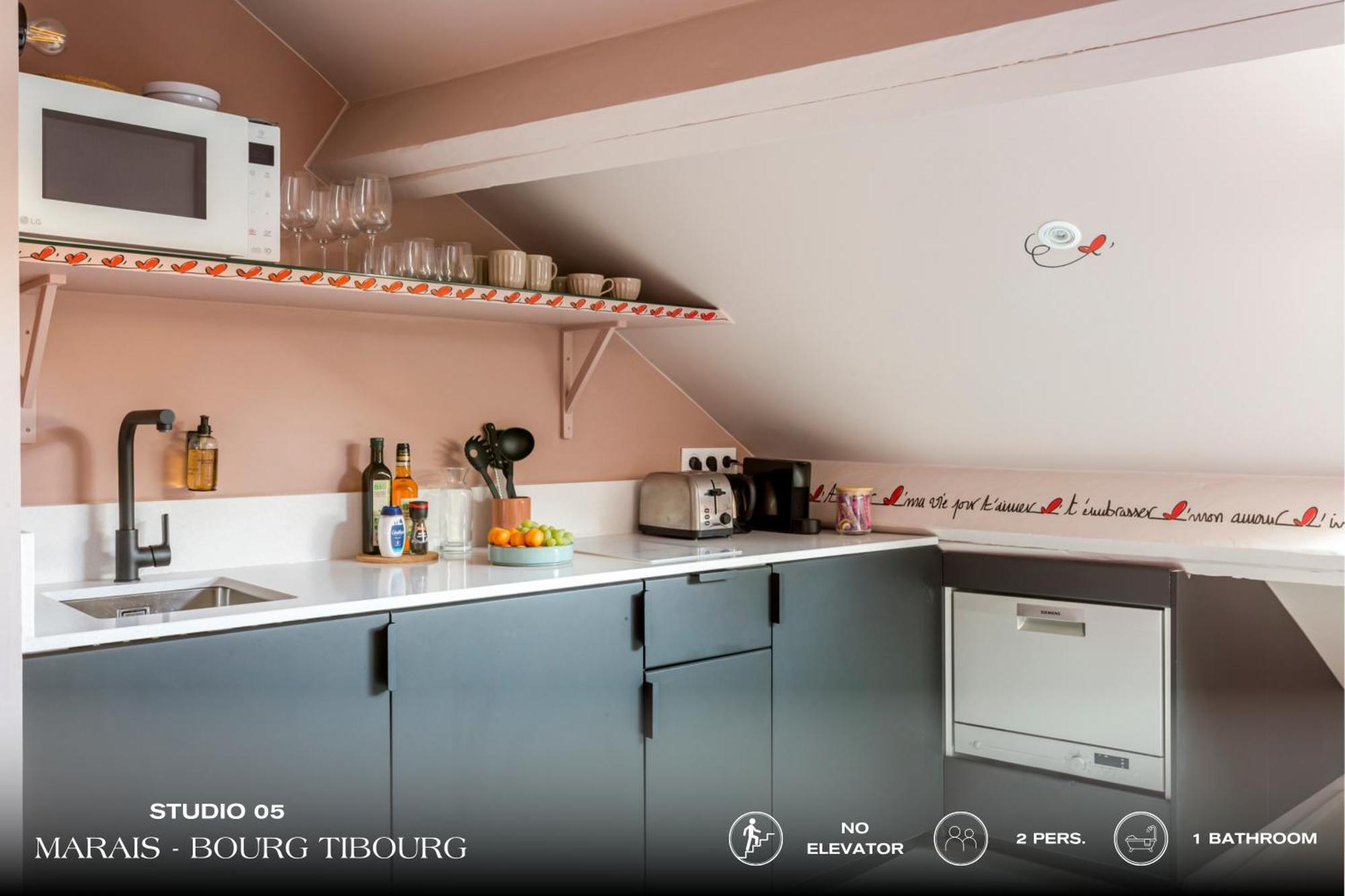 Апартаменты Beauquartier - Marais, Bourg Tibourg Париж Экстерьер фото