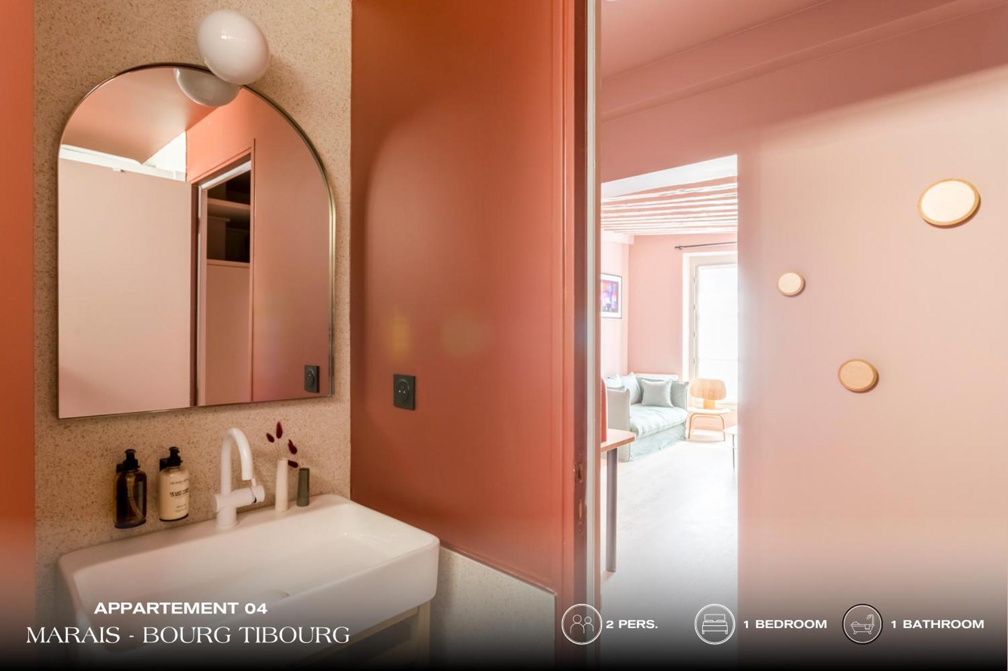 Апартаменты Beauquartier - Marais, Bourg Tibourg Париж Экстерьер фото